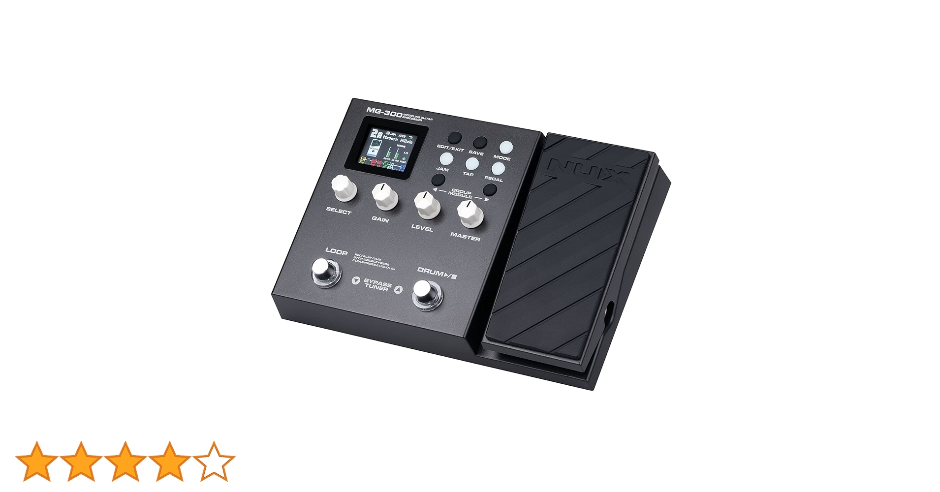 Amazon.co.jp: NUX MG-300 マルチエフェクター 国内正規輸入品